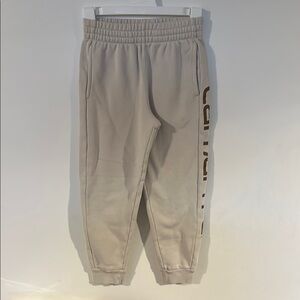 Carhartt Tan Joggers Elastic Waistband Relaxed Fit